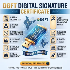 DGFT Digital Signature Certificate